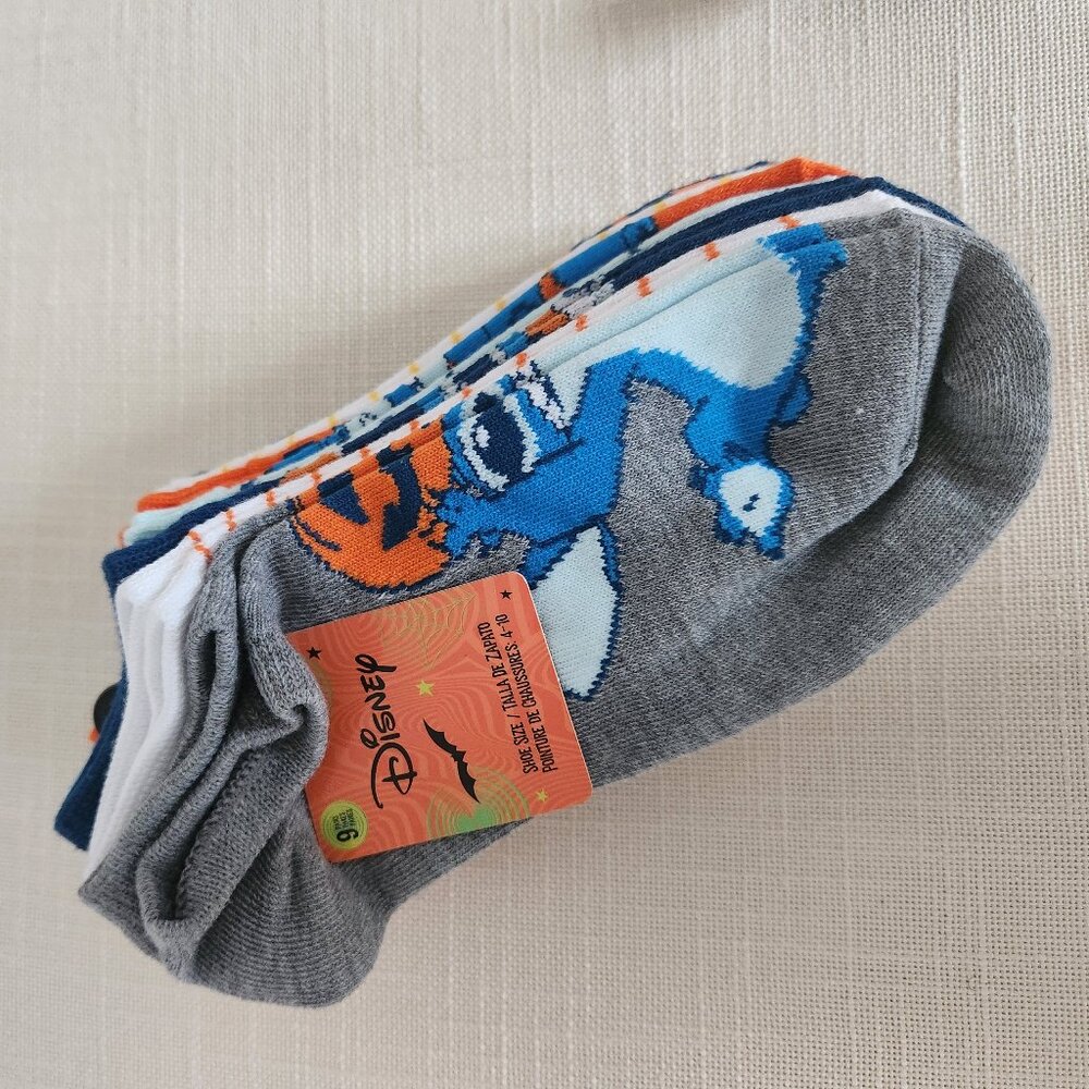 Disney Ladies 9-pack No Show Socks